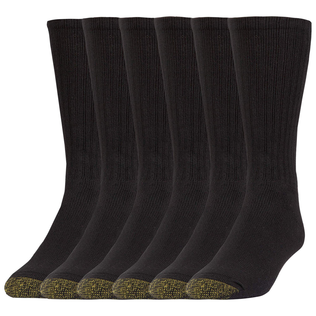 GOLDTOE Men's Multipurpose Crew Socks for Daily Wear Choices