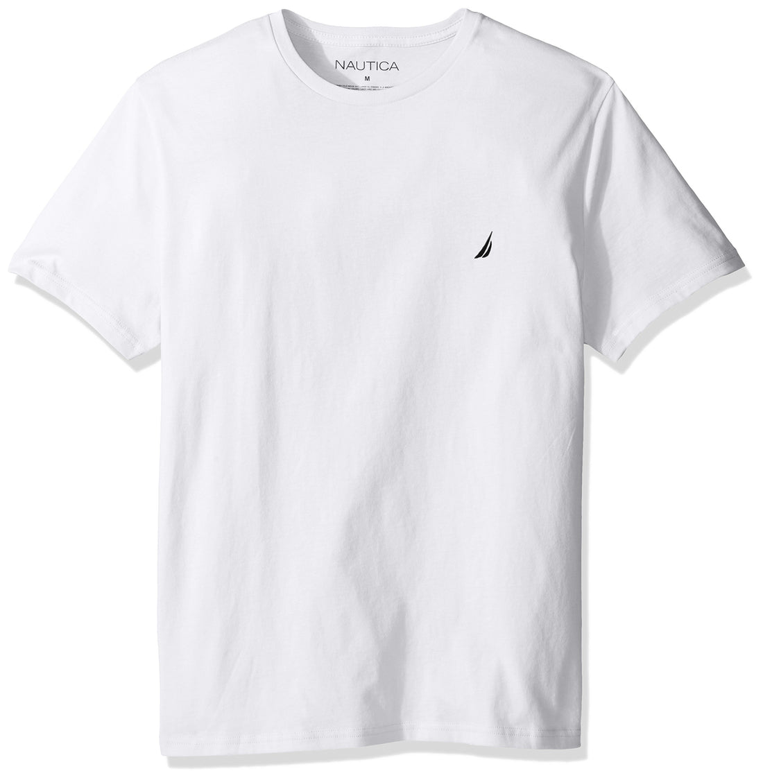 Nautica Men's Short Sleeve Solid Crew Neck T-Shirt.