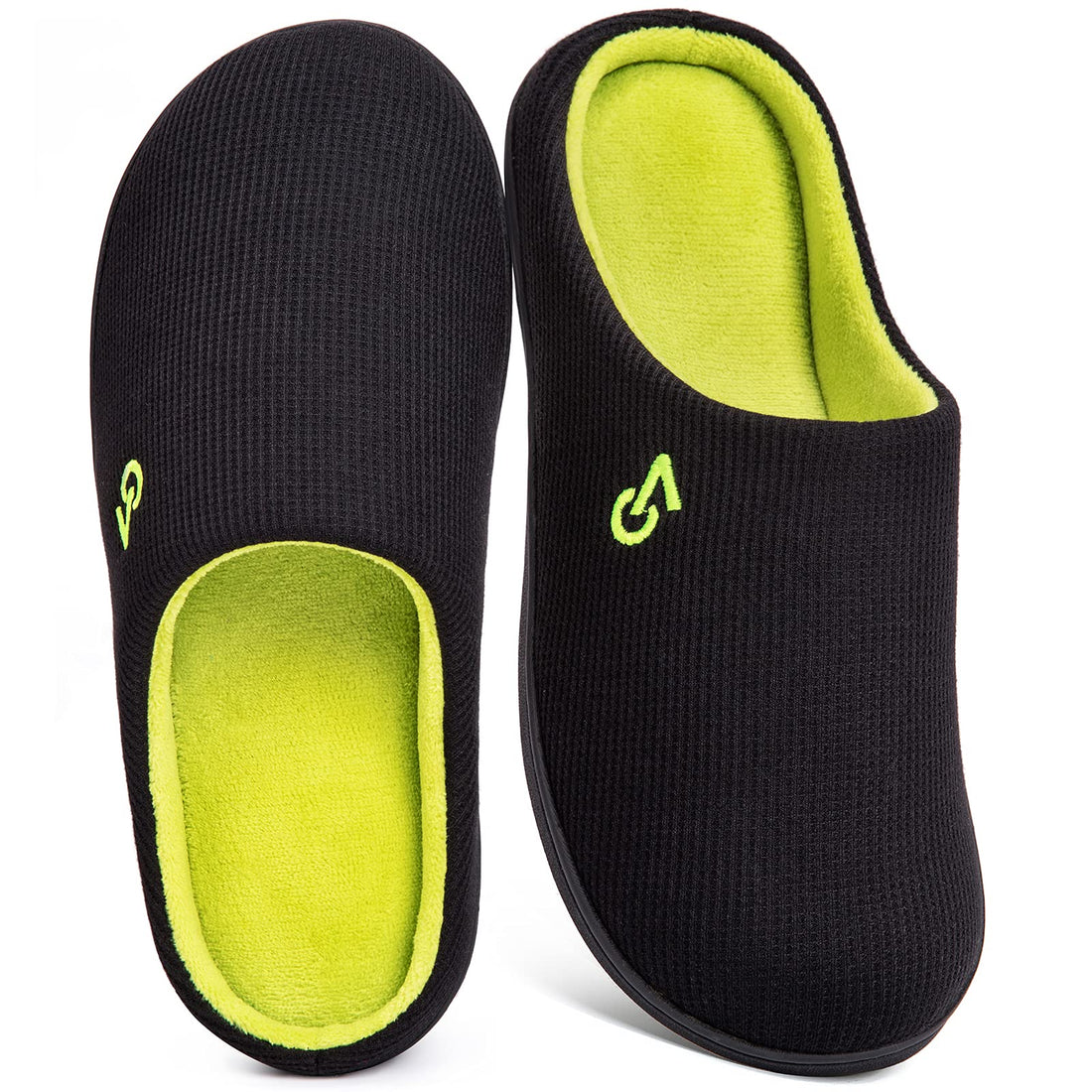 Comfortable Memory Foam House Slippers for Indoor and Outdoor Use.