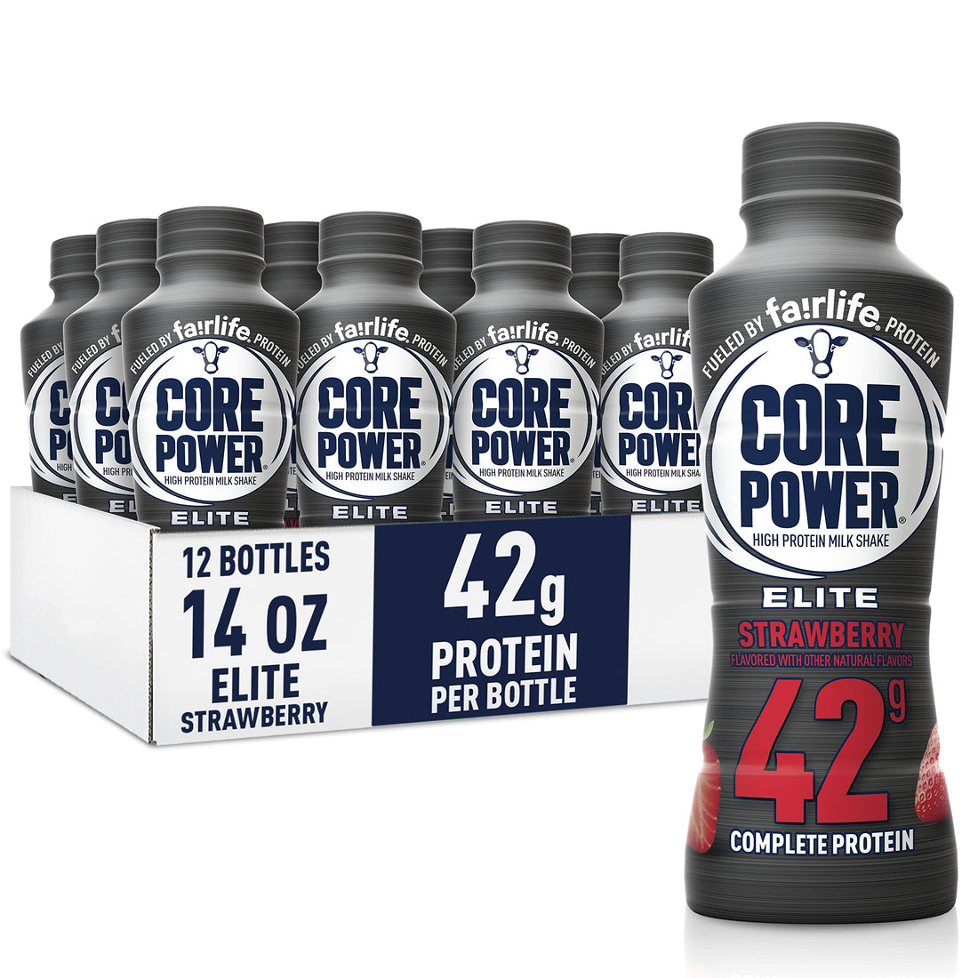 Product Description of Core Power High Protein Shake High protein shake with 42g protein per 14oz ...
