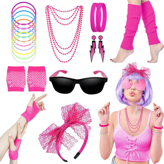 80s Fancy Dress Costume Sets for Women