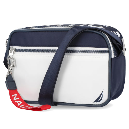 Nautica Women's High Seas Camera Crossbody Bag in Indigo