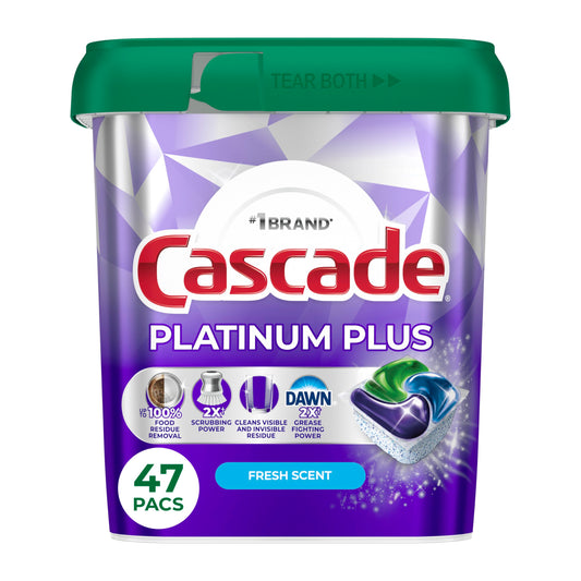 Cascade Platinum Plus Dishwasher Pods Detergent