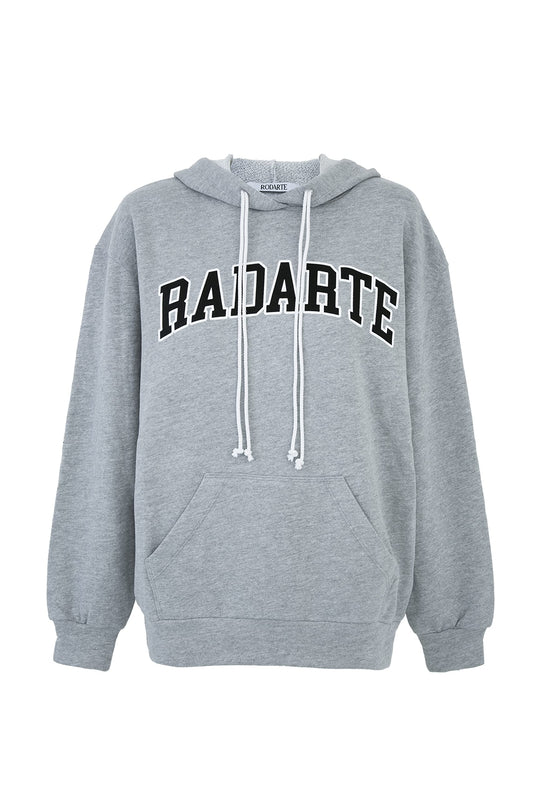 Elegant, minimalist design for the Rodarte Collegiate Logo Hoodie.