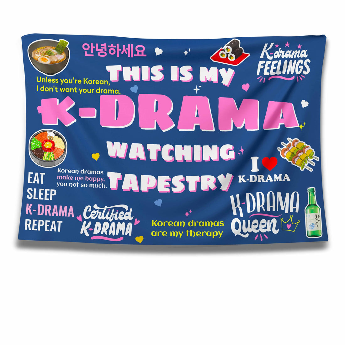 K-Pop Tapestry Decoration for Girls and Fans