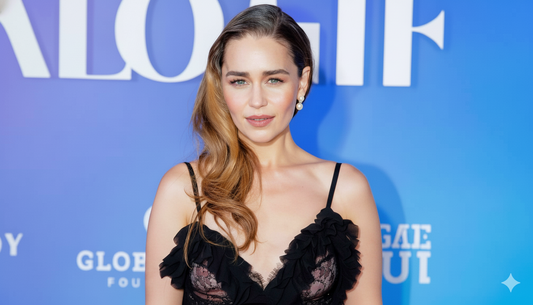 Emma Clarke's Red Carpet Masterpiece: A Study In Vulnerability And Glamour