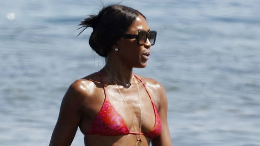 Naomi, Eiza, And Michelle's Glamorous Beach Day In Ibiza