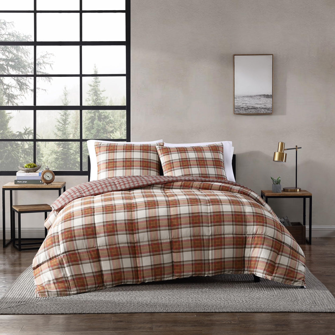 Eddie Bauer King Duvet Cover Set