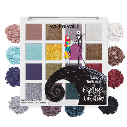 Wet n Wild's Whimsical Nightmare Before Christmas Eye & Face