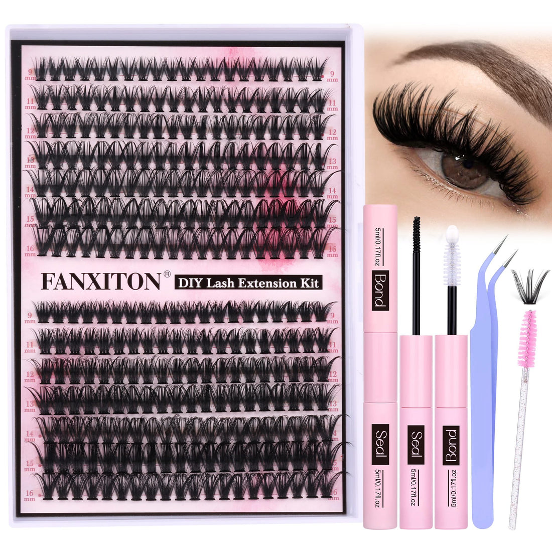 Luscious Lashes at Home: DIY Eyelash Extension Kit Essentials