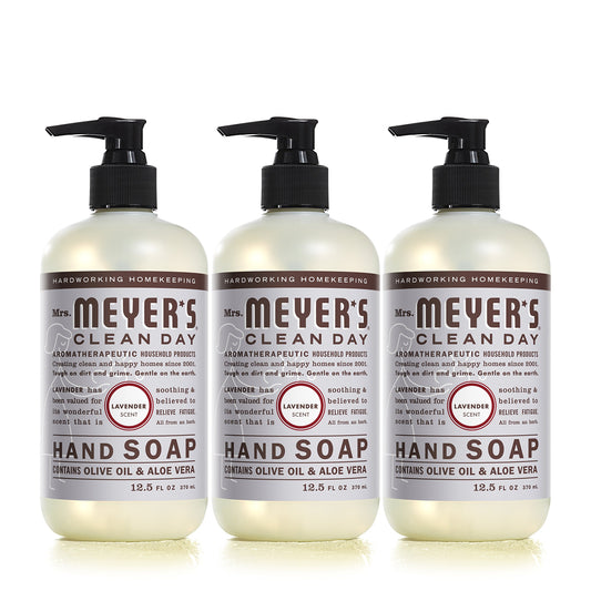 Lavender Hand Soap in Eco-Friendly, Gentle Formula with Essential Oils