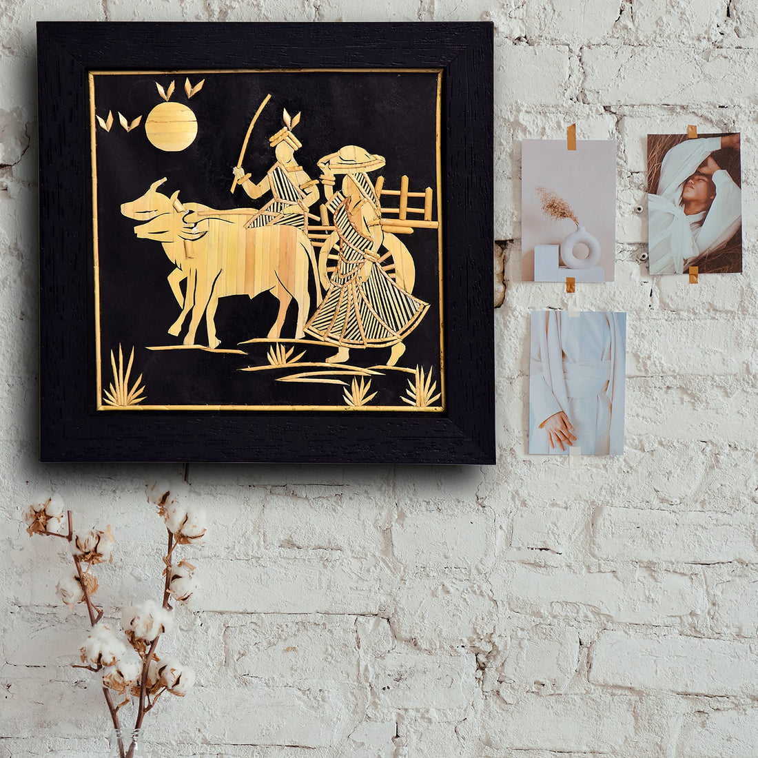 Sikki Grass Wall Decor Art