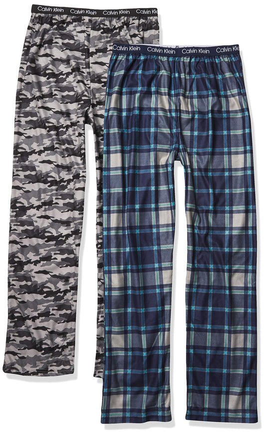 Comfortable Soft Pajama Pants for Boys from Calvin Klein Collection.