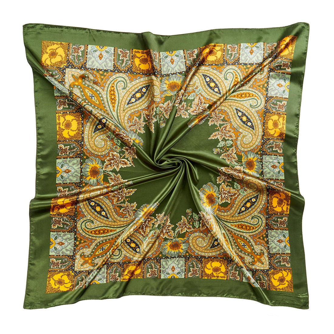 Silk Feel Scarf for Sleeping and Hair Wrapping