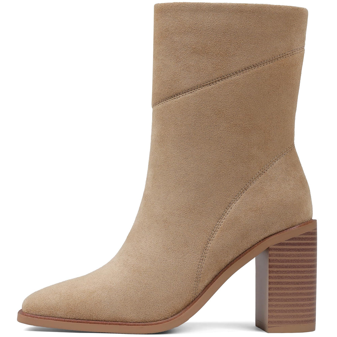 Lovee Cosee Women's Ankle Boots 2025 Chunky Heel Square Toe Side Zipper Booties Review