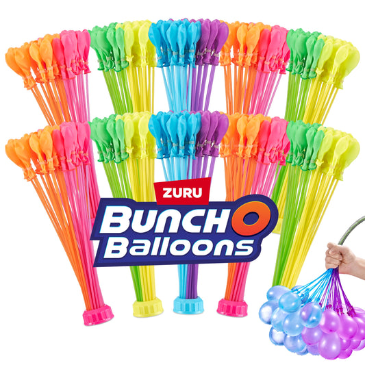 Original Bunch O Balloons Tropical Party 330+ Rapid-Filling Self-Sealing Water Balloons (Amazon Exclusive 10 Pack) by ZURU Wa