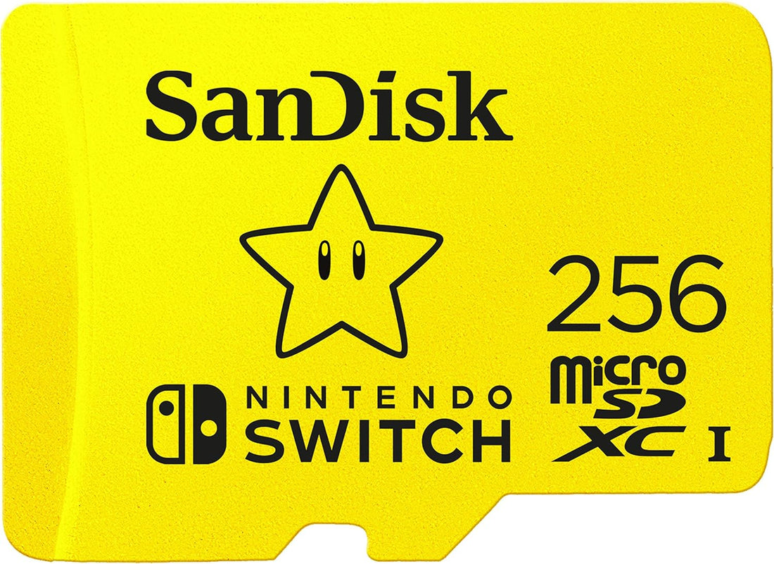 Boost Nintendo Switch Performance with 256GB SanDisk Ultra MicroSD Card