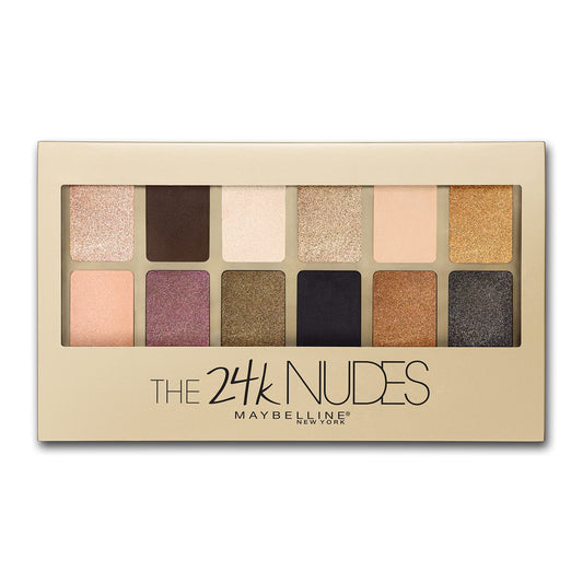 Luxurious Gold Eyeshadow Palette with 12 Matte & Shimmer Shades.