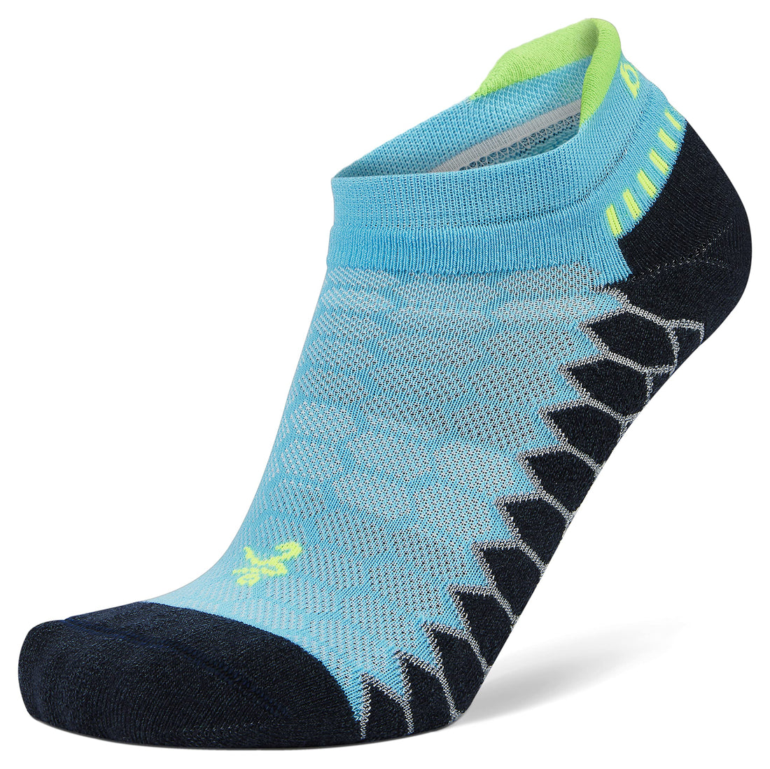 Balega Silver Compression Fit Performance No Show Athletic Running Socks For Men And Women 1 Pair.