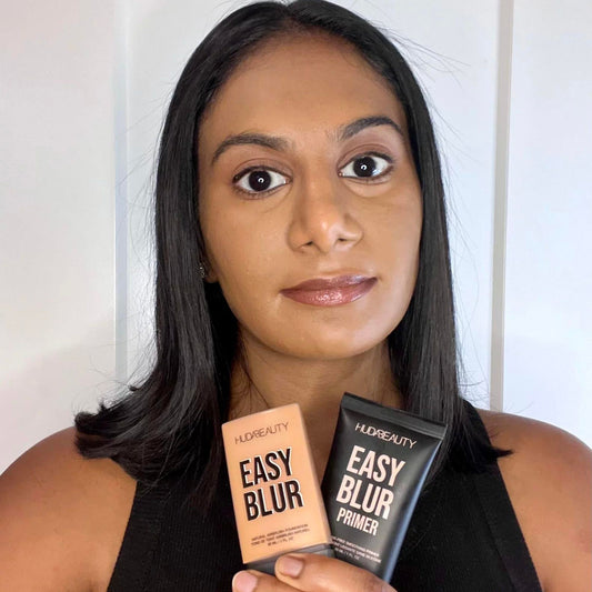 Huda Beauty's Easy Blur Foundation: Lightweight, Buildable, Flawless Finish Achieved