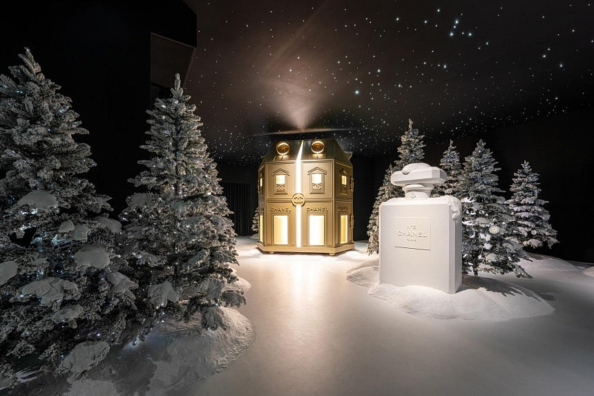 French Luxury Fashion Houses Bring Winter Wonderlands To Singapore