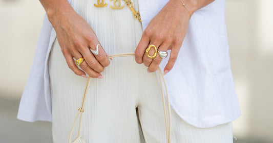 Mixed-Metal Nails Merge Fashion And Beauty