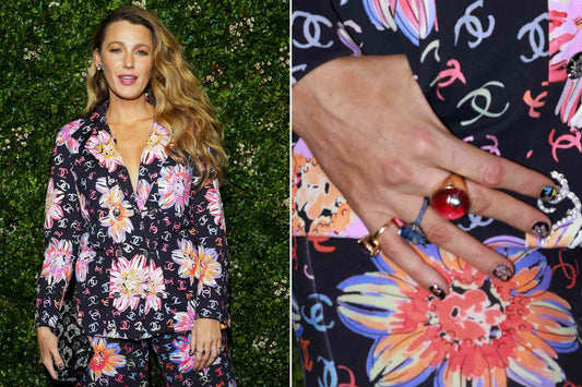 Blake Lively's Show-stopping Designer Manicure Shines At Chanel Dinner