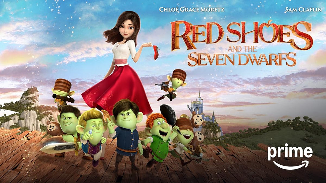 Disney's beloved animated classic, Red Shoes and Seven Dwarfs delight.