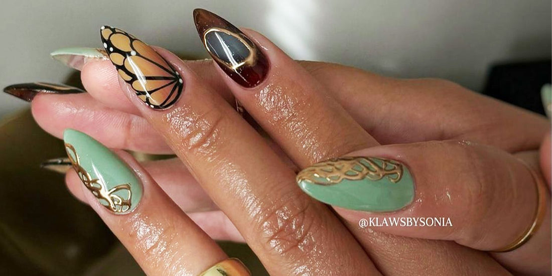 Fall Nail Art Ideas: Muted Colors And Sophisticated Designs Dominate