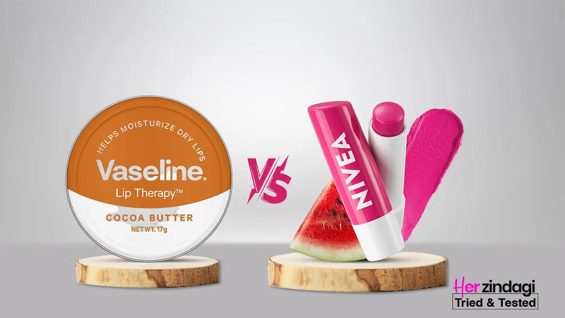 Comparing Vaseline Lip Therapy And Nivea Lip Balm For Dry Lip Relief