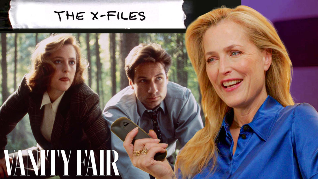 Watch Gillian Anderson Rewatches The X-Files, Sex Education, Scoop ⁘ More | Scene Selection | Vanity...